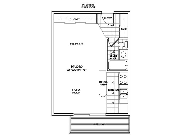 Studio Floor Plan